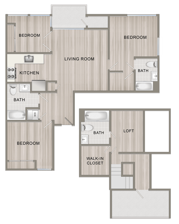 Suite A Floorplan